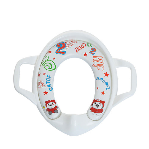 Toilet Seat Baby Seat Toilet Seat Soft Cushion Assist Toilet Seat