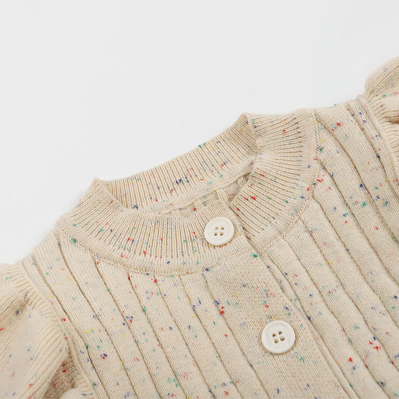 KnitNest™ – Autumn Cotton Baby Romper