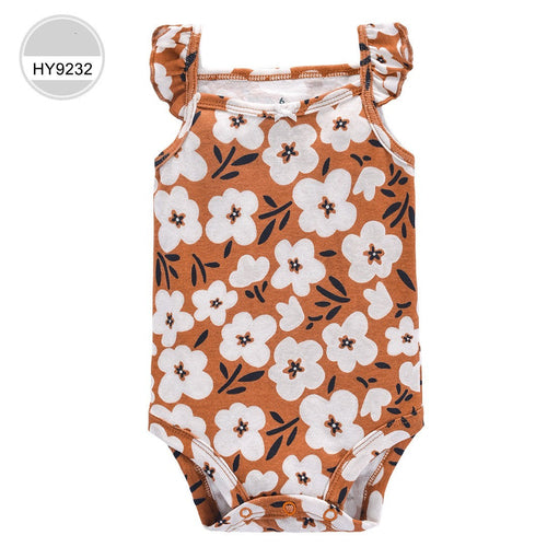 TinyJoy™ – Summer Cotton Romper Set for Baby Girls