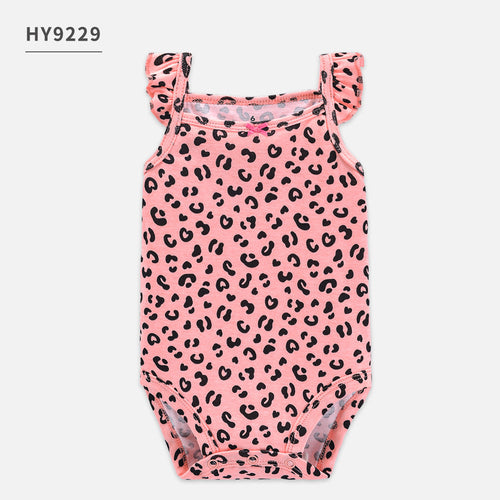 TinyJoy™ – Summer Cotton Romper Set for Baby Girls